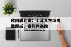 乐鱼体育leyu-欧国联比赛：土耳其主场击败挪威，豪取两连胜