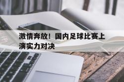 乐鱼体育官网-激情奔放！国内足球比赛上演实力对决
